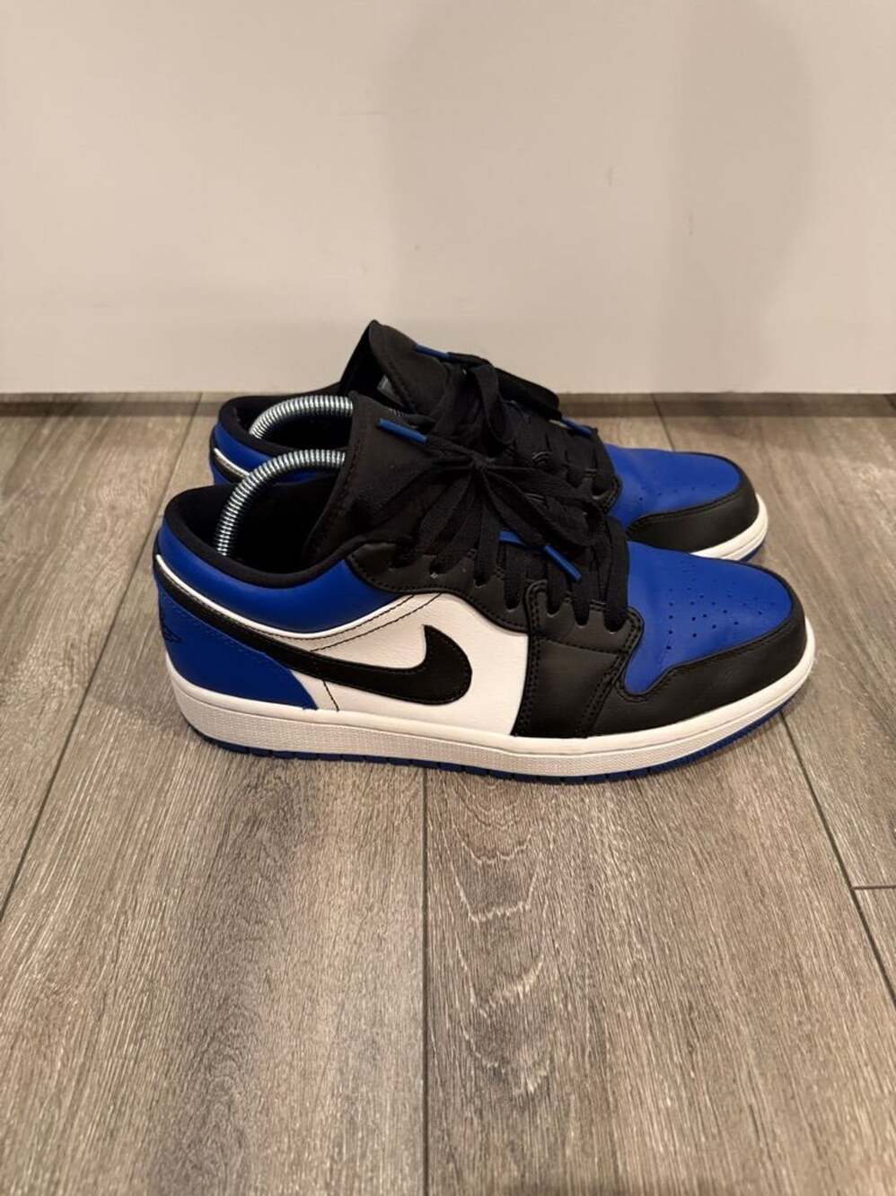 Air Jordan 1 Low Royal Blue Black White Sneakers
